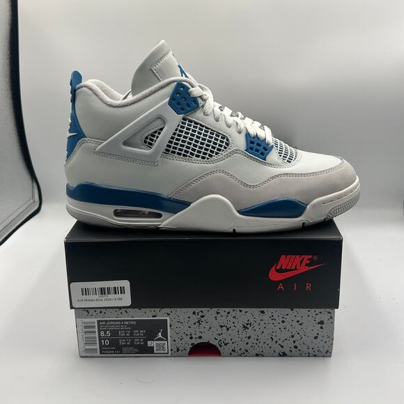 AJ4 Military Blue PO - Picture 1 of 6